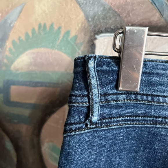 Desigual Exotic Jeans Blue Flower embroidered Y2K Jeans - Picture 14 of 14